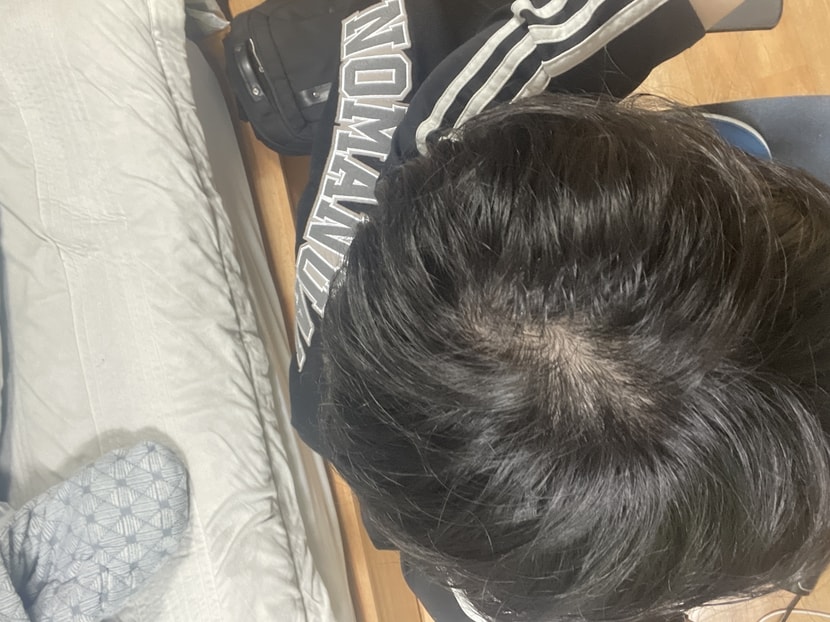 머리 말럈을 때