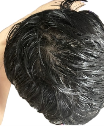 머리감고 물기제거하기 전