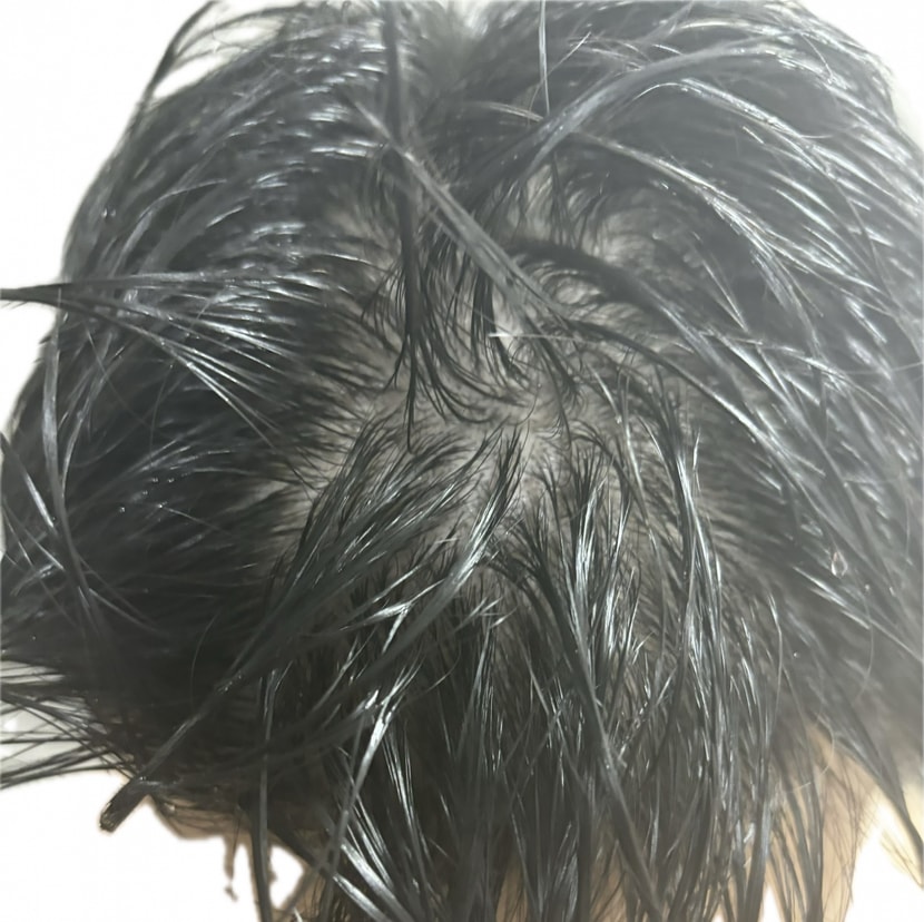 머리감고 물기제거하기 전