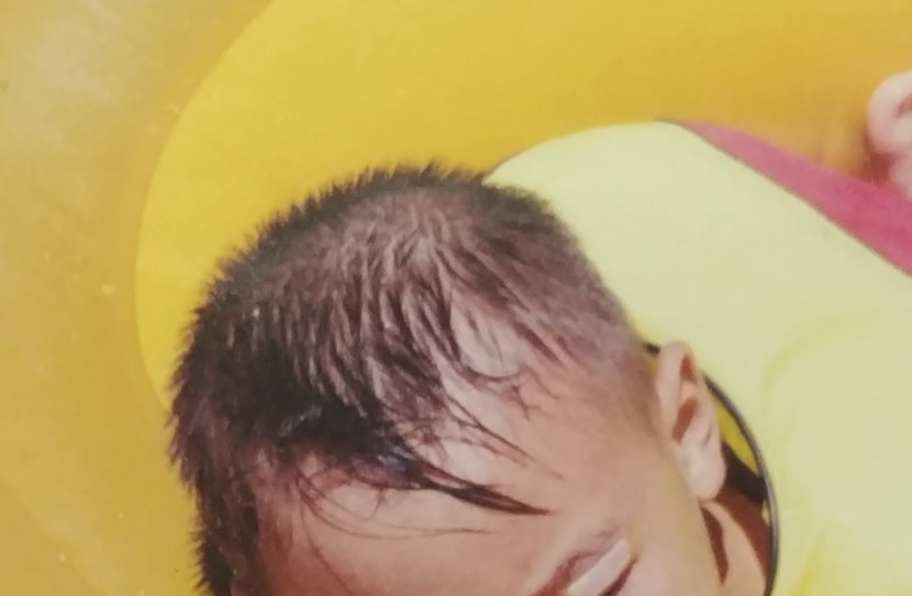 어릴때.