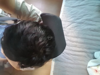 이건 머리 길었을때