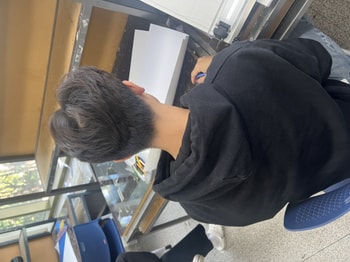 발견한 다음날입니다