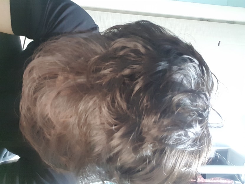 머리 정리후