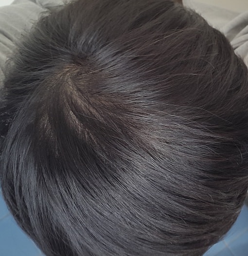 오후시간 정리한 머리