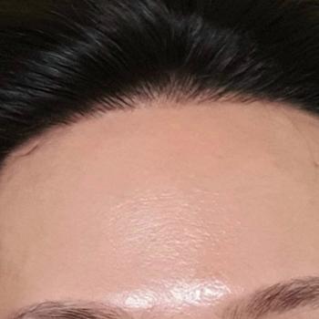 고민인 앞머리입니다. 밀도가 살짝 떨어지는게 보이시나요? 
