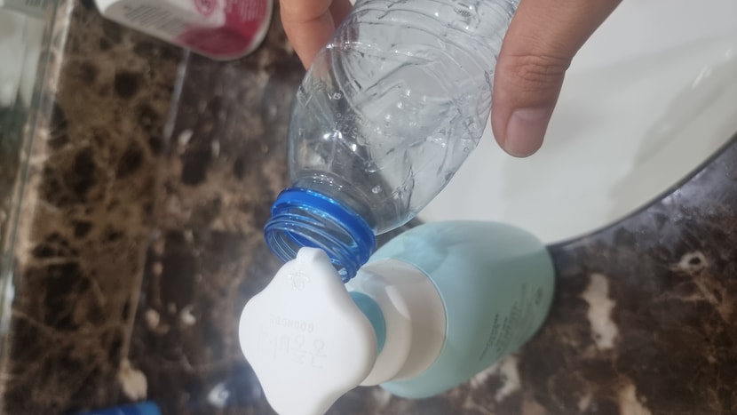 거품 샴푸 만들기