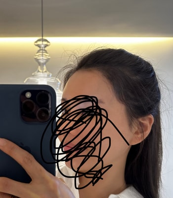 현재5개월후기 머리감고난 후 올빽 