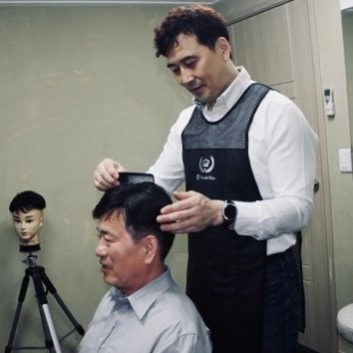 聚拢假发