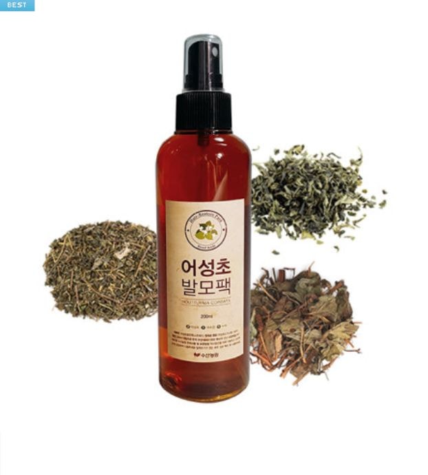 水産農園 ドクダミ 育毛パックスプレー