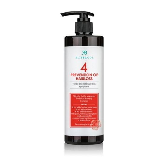 블리스코드 프리벤션 오브 헤어로스 샴푸