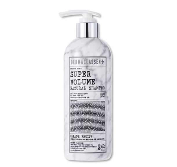 Dermaclacene Super Volume Natural Shampoo (Greyfruit Scent)