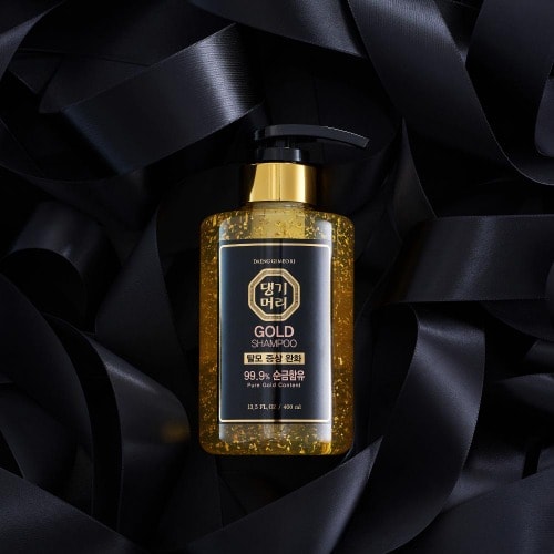 Gold Shampoo with Tangerine Hair