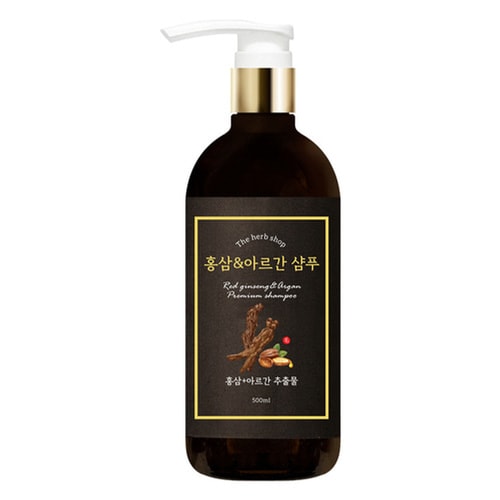 더허브샵 홍삼&아르간 샴푸
