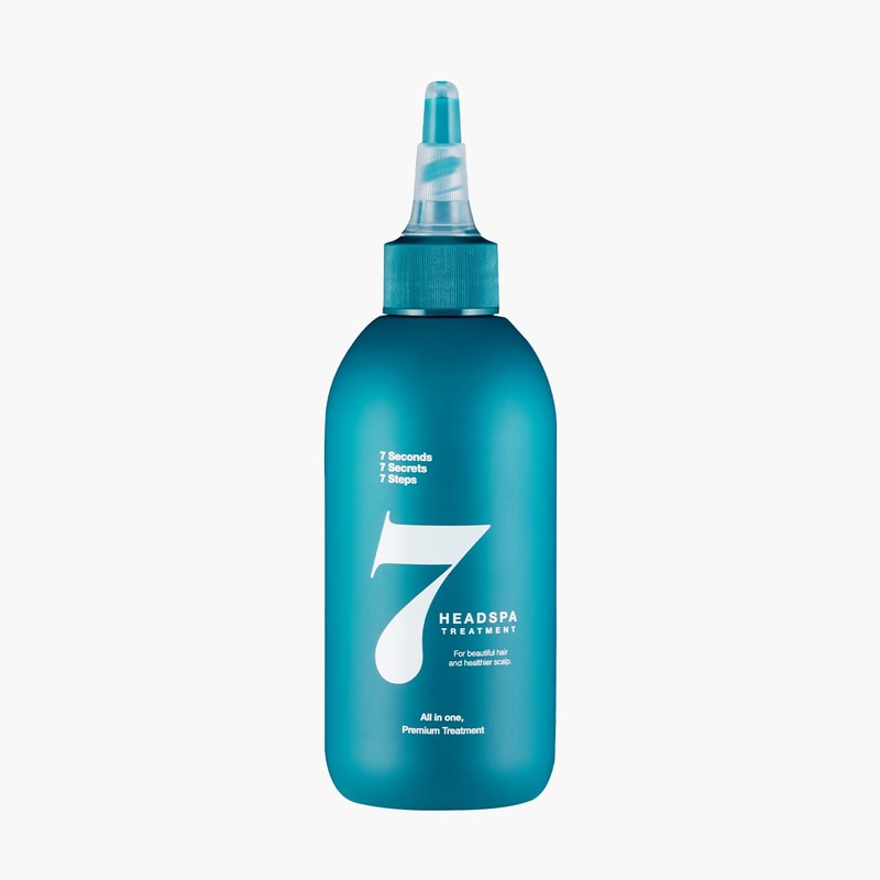 Head spa 7 blue eye black hair pack