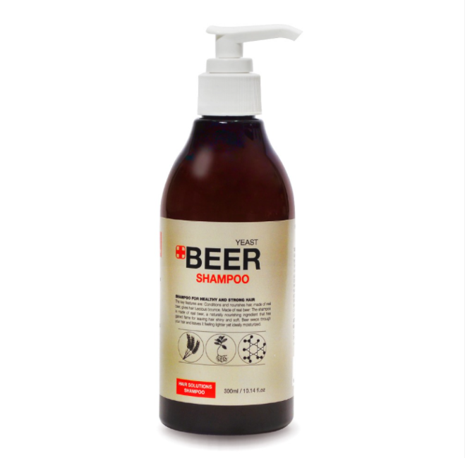 Home rose beer yeast shampoo