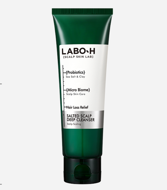 LaboH alleviates hair loss symptoms Salted scalp deep cleanser