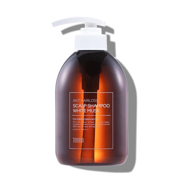 TenZero Anti Hair Loss Scalp Shampoo White Musk