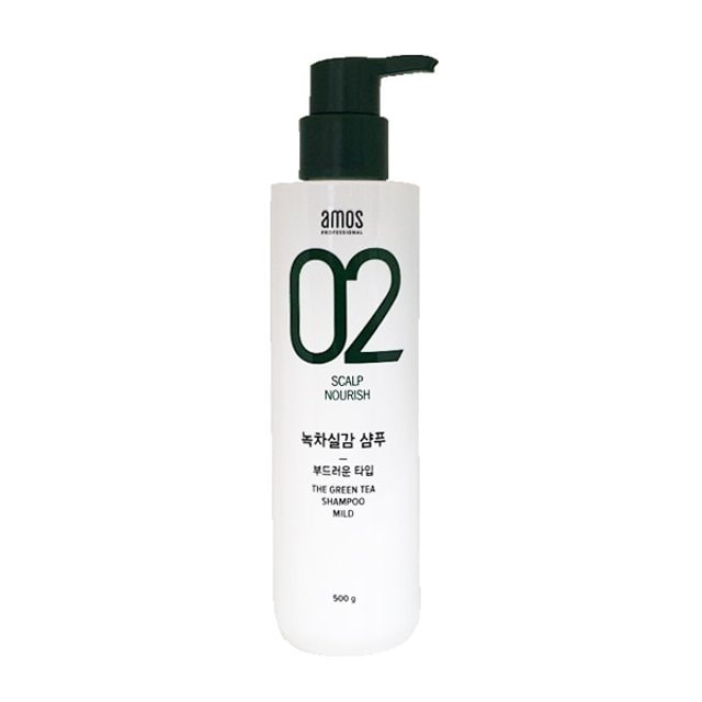 아모스 녹차실감 샴푸 민감성 두피용
