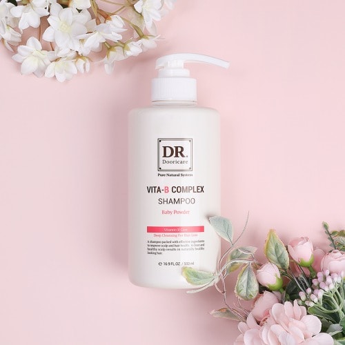 Ddugi Hair Duri Care Vita-Bi Shampoo Baby Powder Scent