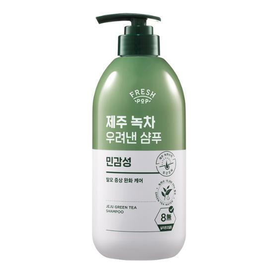 Fresh Pop Jeju Green Tea Boiled Shampoo (Sensitivity)