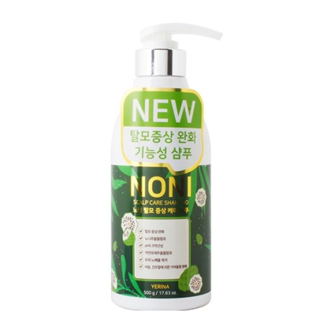 YERINA and NONI. Hair loss symptoms care shampoo