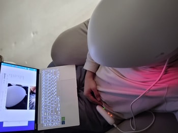 메디헤어 케어 하면서 취침 준비