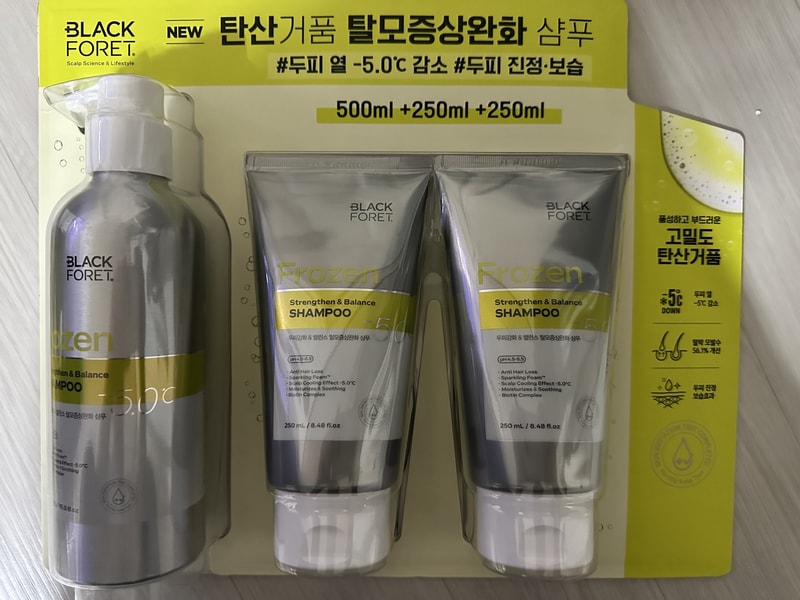 ブラックフォーレ フローズン頭皮強化バランス