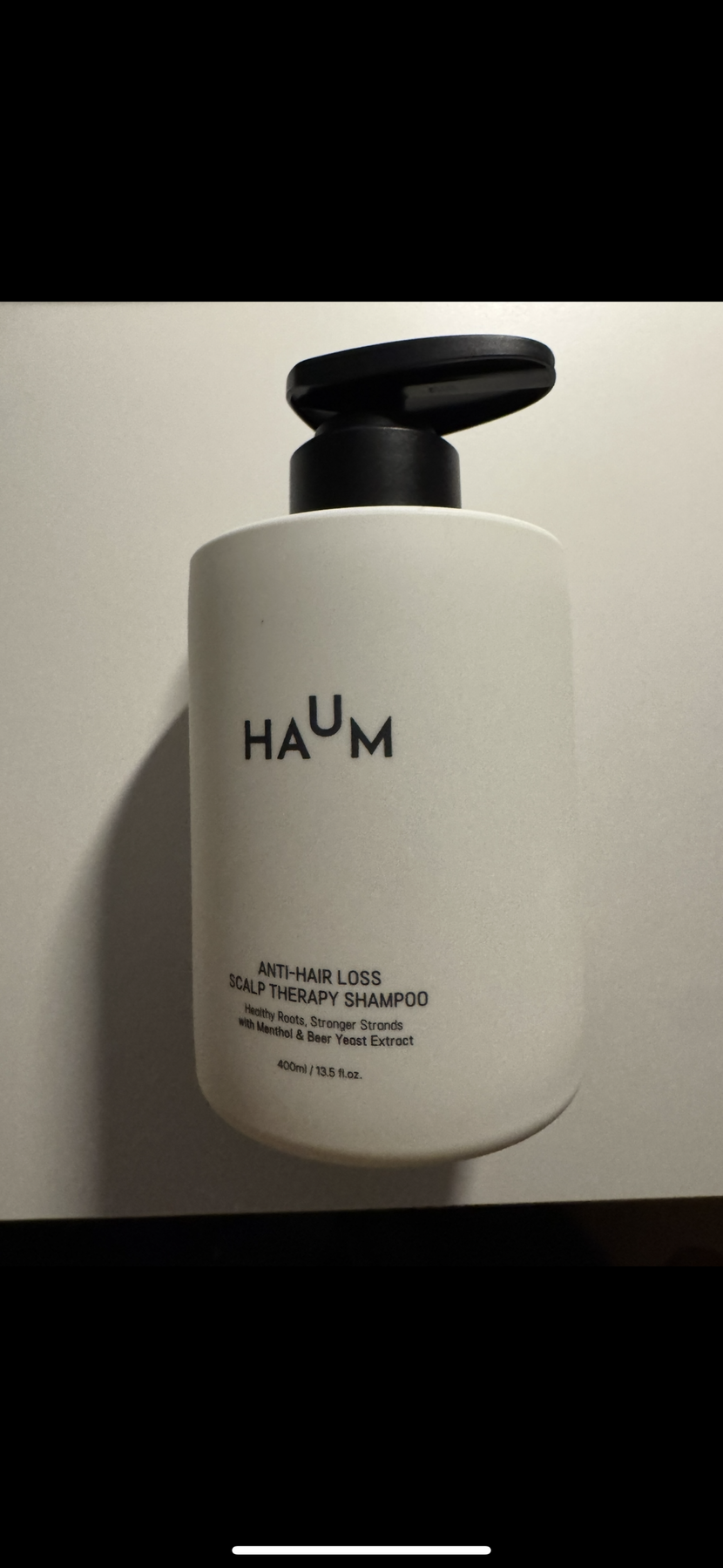 Haum 샴푸 도착
