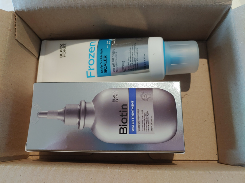 ブラックフォーレ フローズンスケーラー、トリートメント 1週目の使用体験談