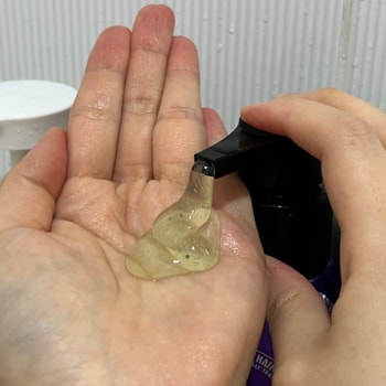 샴푸 1회 펌핑양과 제형