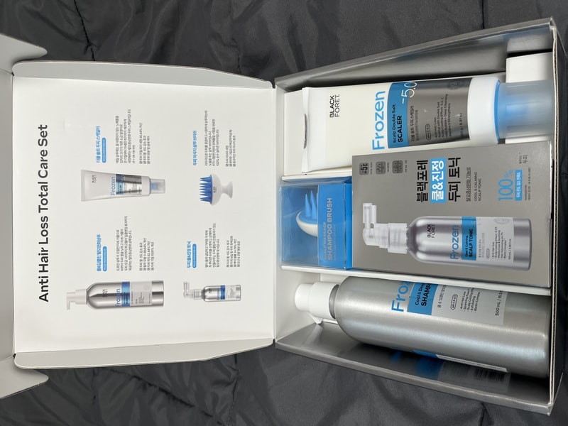 블랙포레 토탈 케어 세트 추석선물 후기