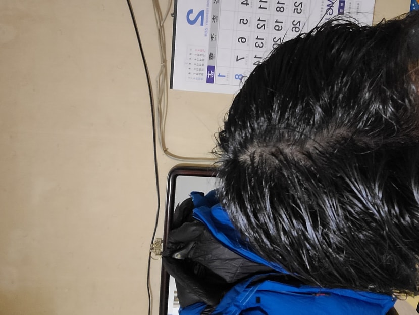 사용전 정수리