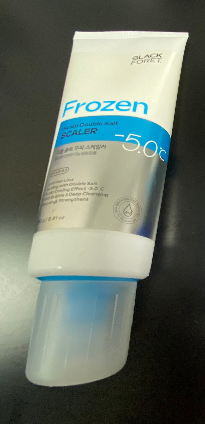 ブラックフォーレスケーラー、トリートメント第1週目の体験談