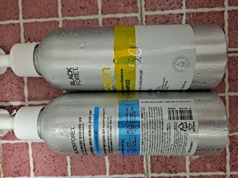 ブラックフォレットシャンプー1週目の体験談です。