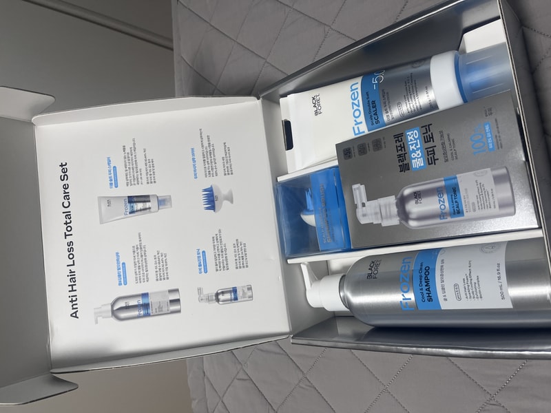 블랙포레 탈모샴푸 세트 후기