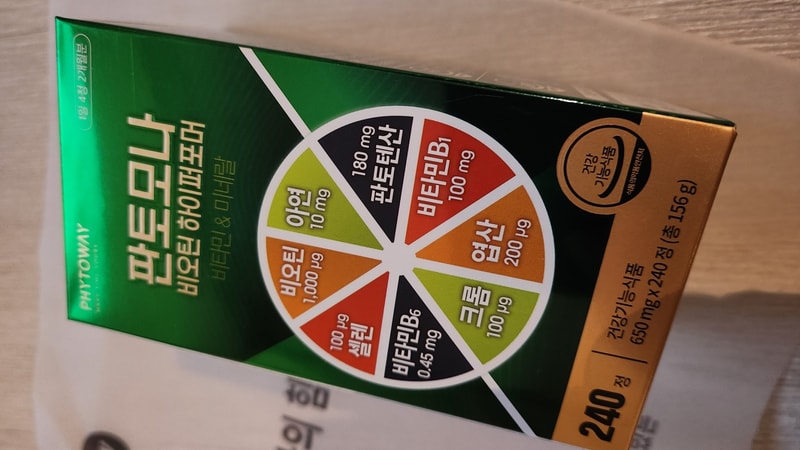 パントモナビオチンハイパーフォーマー受領後の体験談