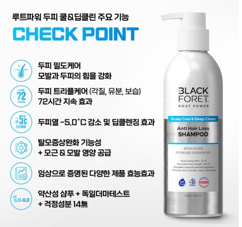 黑森林根动力洗发水 3周后期