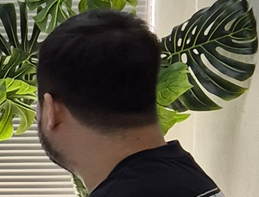 정수리 볼륨감과 뿌리가 튼튼해요