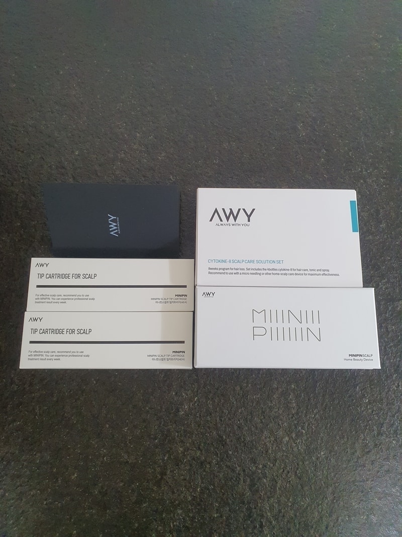 아위스칼프 0주차 후기(체험단 제품 수령기)