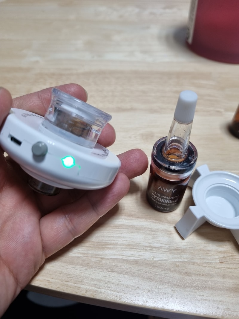 아위스칼프 2주차 사용 후기