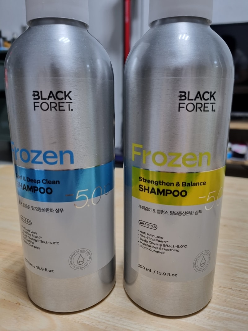 ブラックフォレタン酸クーリングシャンプー1週目体験談