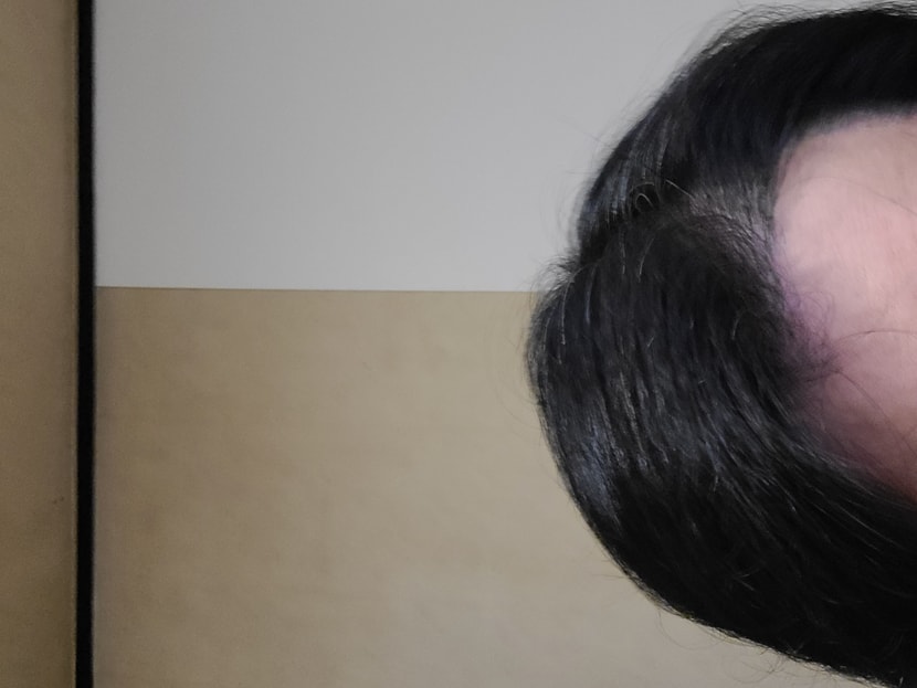 사용후 상태 입니다