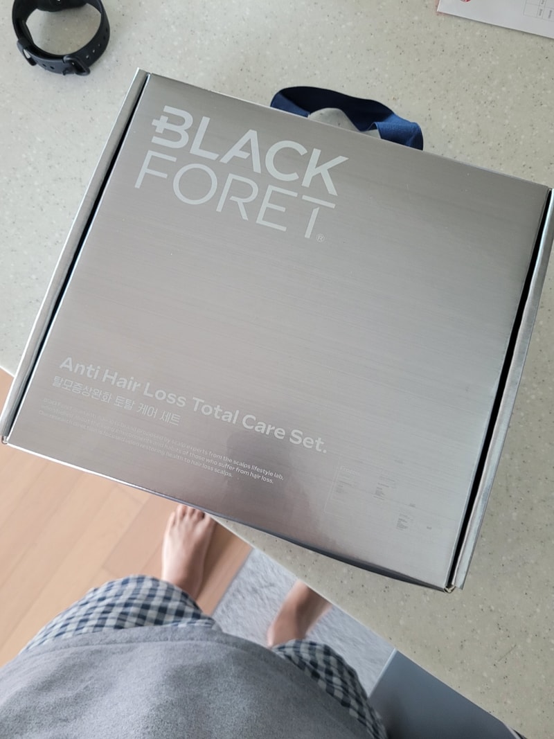 블랙포레 헤어케어 세트 수령 후기