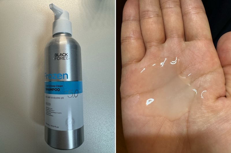 [1주차] 블랙포레(쿨&딥클린) 모발 이식 후 실제 사용 후기