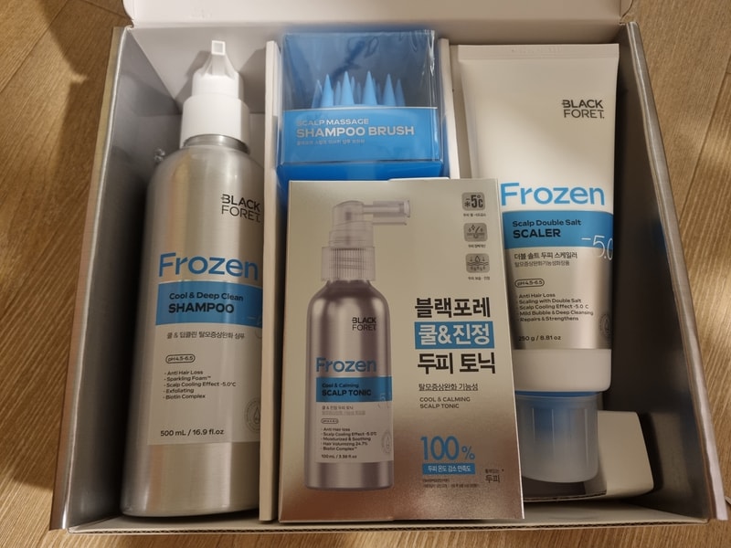[블랙포레 쿨 딥클린] 블랙포레 헤어케어 세트 잘 받았습니다 !