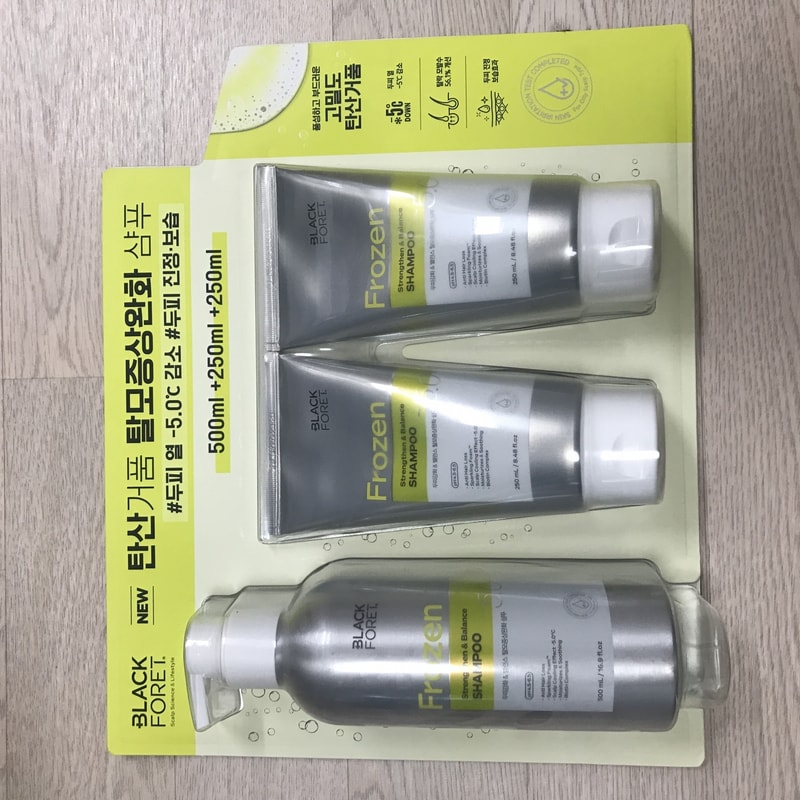 Black Forensics Scalp Reinforced Shampoo Week 1