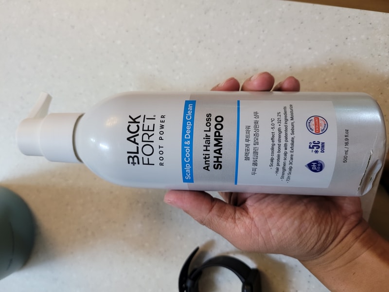 ブラックフォーレ ルートパワーシャンプー 1週目の体験談