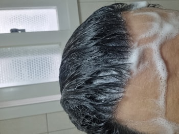 트리트먼트 거품