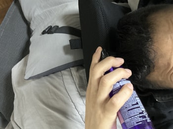 머리 도포가 쉬워요