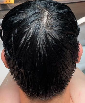 오늘 아침 샤워 모습입니다